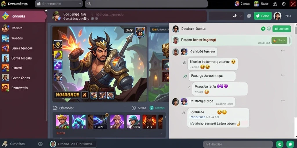 oddigo - Screenshot menampilkan berbagai senjata yang dapat digunakan dalam permainan.