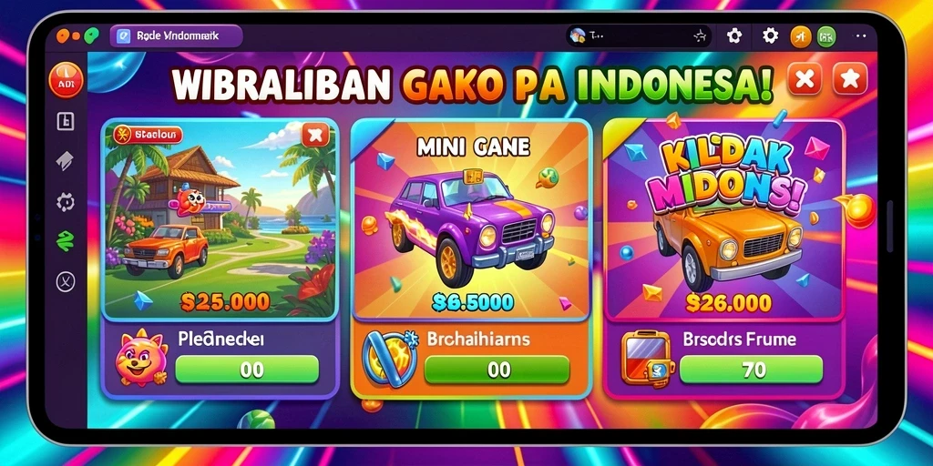 qgluck - Beragam level dengan tantangan yang unik.